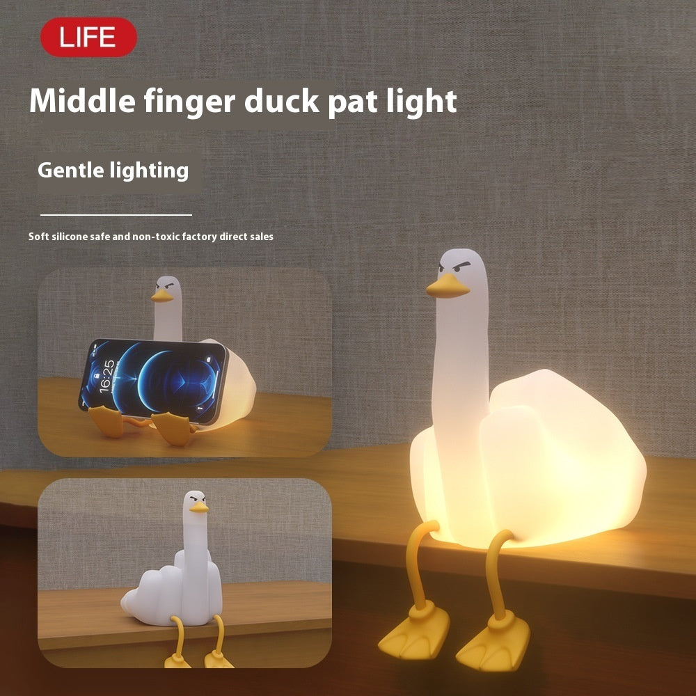 Finger Duck Small Night Lamp