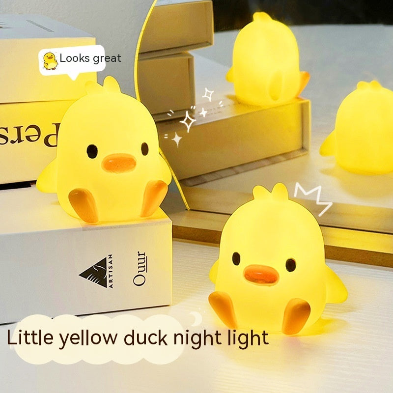 Small Yellow Duck Small Night Lamp