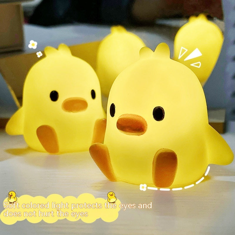 Small Yellow Duck Small Night Lamp