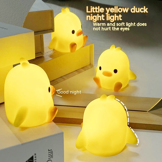 Small Yellow Duck Small Night Lamp