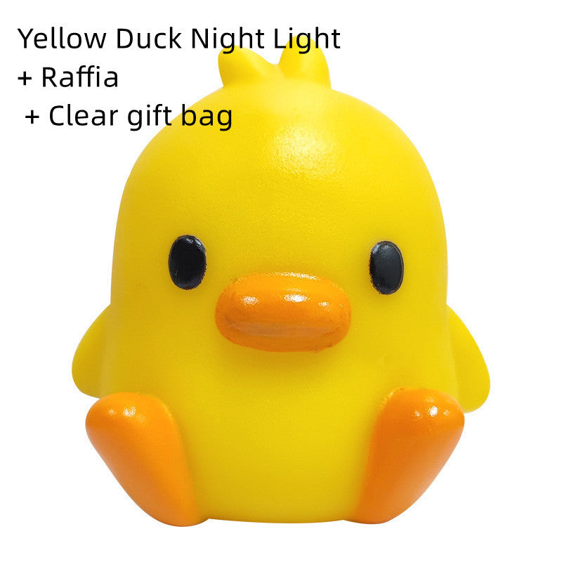 Small Yellow Duck Small Night Lamp